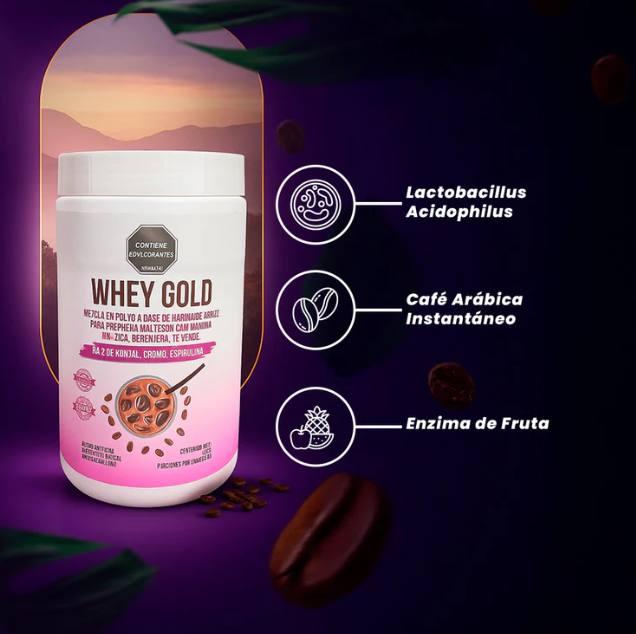 WHEY GOLD | Café que te deshincha